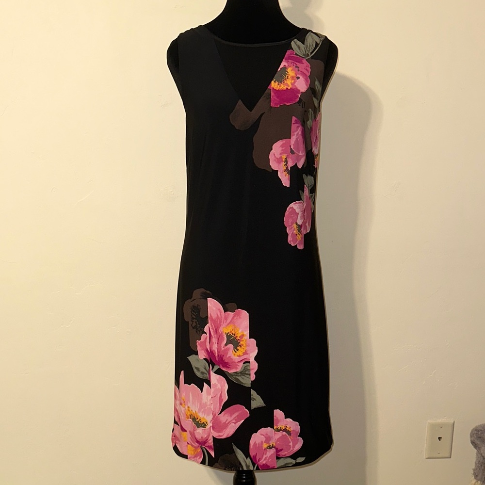Black Floral WHB Dress